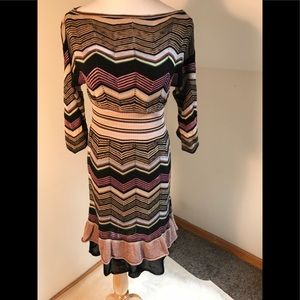 Missoni classic dress with attached slip